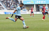 Daegu FC forward Cesinha shoots during a K League 1 match against Gimcheon Sangmu at DGB Daegu Bank Park in Daegu on March 3. [YONHAP]