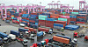 Container loading and unloading operations are underway at Incheon New Port in Incheon on May 16. [NEWS1]