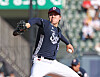 Doosan Bears pitcher Choi Seung-yong pitches during a KBO game against the LG Twins at Jamsil Baseball Stadium in southern Seoul on June 22. [YONHAP]