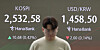 A screen in Hana Bank's trading room in central Seoul shows the Kospi opening on Jan.10. [YONHAP]