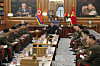 North Korea’s Workers’ Party newspaper Rodong Sinmun reports on Aug. 21 that Kim Jong-un met with key commanders of the North Korean military overseas operations units. [NEWS1]