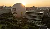 The Seouldal floats over Yeouido in western Seoul during a press tour held on June 28. [YONHAP]