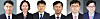 From left, Kim Yoon-sang, Shin Young-sook, Jin Hyun-hwan, Song Myeong-dal, Lim Ki-keun and Son Young-taek [PRESIDENTIAL OFFICE]