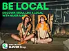 A poster for the ″Be Local″ campaign launched by Naver Map [NAVER]