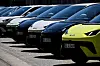 BYD Dolphin Surf electric cars are parked at a vehicle presentation event in Berlin, Germany, on May 21. [REUTERS/YONHAP]