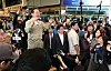 Lee Jae-myung, presidential candidate for the liberal Democratic Party (DP), gives a speech on Tuesday in Jeungpyeong, North Chungcheong. [NEWS1]