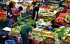 Vegetables are displayed at a wholesale market in Daejeon on Aug. 23. [JOONGANG PHOTO]