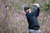 Kim Hong-taek hits a shot during the DB Insurance Promy Open in Chuncheon, Gangwon on April 11. [NEWS1]