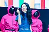 Actor Kim Joo-ryoung during a fan event for the release of the third season of “Squid Game” (2021-) at Seoul Plaza in central Seoul on June 28. [DANIELA GONZALEZ PEREZ]