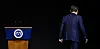 Former President Yoon Suk Yeol walks away from the podium at an event in March 2023. Yoon's impeachment was upheld by the Constitutional Court on April 4, 2025, removing him from office. [YONHAP]