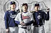 The Doosan Bears' new jersey for the 2025 KBO season unveiled on Monday [SCREEN CAPTURE]