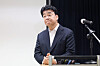 Theborn Korea CEO Paik Jong-won attends a press conference at Space Share Gangnam in Seocho District, southern Seoul, on March 28. [YONHAP]