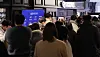 People wait in a long line to have lunch in front of a low-cost buffet restaurant in Seoul on Feb. 12. [NEWS1]