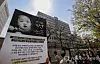 A protest is held outside the Seoul Southern District Court in southern Seoul on April 7, 2021, the day that the hearing was held against the couple that abused and killed their adopted daughter Jeong-in. [YONHAP]