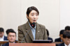 Democratic Party Rep. Kang Sun-woo speaks during a National Assembly session at the National Assembly in Yeouido, western Seoul on Nov. 12, 2025. [NEWS1]