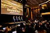 Paradise Group executives answer questions from the press at Paradise City, Incheon, on Tuesday. [PARADISE GROUP]