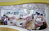 Nurses and staff care for newborns at a postpartum care center in Seoul on the afternoon of Feb. 28, 2024. [JOINT PRESS CORPS]