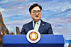 National Assembly Speaker Woo Won-shik speaks at a press conference at the legislature in Yeouido, western Seoul, on March 12. [NEWS1]