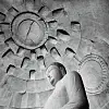 Seokguram Grotto made of granite holds a statue of the Sakyamuni Buddha and reliefs of bodhisattvas and disciples on the surrounding walls. The grotto, along with the Bulguksa Temple in Gyeongju, North Gyeongsang, was inscribed as a Unesco World Heritage site in 1995. The grotto is considered a masterpiece of East Asian Buddhist art that flourished in Gyeongju, which was the capital of the Silla Kingdom in the 8th century. [CULTURAL HERITAGE ADMINISTRATION]