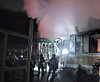 Firefighters put out a fire at a single-story detached house in Jinwi-myeon, Pyeongtaek, Gyeonggi, on Jan. 29. [GYEONGGI-DO FIRE SERVICES]