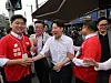 Reform Party's presidential candidate Lee Jun-seok in Daegu on May 13 as part of his campaign [YONHAP]