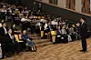 A study abroad fair is held at Chiang Mai University in Thailand on Sept. 26, 2024. [NORTH CHUNGCHEONG PROVINCIAL GOVERNMENT]