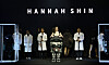 A model poses on the runway of fashion brand Hannah Shin during Seoul Fashion Week 2025 Fall/Winter at Dongdaemun Design Plaza in Jung District, central Seoul, on Feb. 5. [NEWS1]