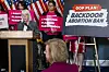 Democratic Senator from Washington Patty Murray delivers remarks during a press conference on abortion restrictions in the US Capitol in Washington on June 17. [EPA/YONHAP]