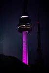 Girl group Blackpink's promotional campaign ″Pink Area: Takeover Lighting″ for its ongoing world tour ″Deadline″ [YG ENTERTAINMENT]
