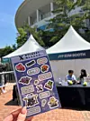 Donors for JYP Entertainment's ″EDM Giving Project″ received special stickers, shown in this undated image provided by the agency. [JYP ENTERTAINMENT]