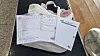 The three sheets of paper containing (from left) the itinerary, each participant's profile and a memo to be filled with other people's information [YOON SO-YEON]
