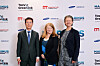 Samsung C&T CEO Oh Se-chul, left, Marinus Link CEO Stephanie McGregor, center and Marinus Link Chair Sandra Gamble pose for a photo during a signing ceremony for Australia's high-voltage power transmission project [SAMSUNG C&T]
