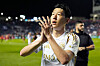 Son Heung-Min of Los Angeles FC greets the fans during the MLS match between Chicago Fire FC and Los Angeles Football Club at SeatGeek Stadium in Bridgeview, Illinois. on Aug. 9. [AFP/YONHAP]