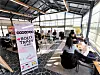 The one-on-one talk session on Feb. 14 where participants get 10 minutes to talk to each other [KORAIL TOURISM DEVELOPMENT]