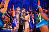 A scene from the ongoing Broadway musical 'The Great Gatsby' produced by OD Company, at Broadway Theater, New York, starring Jeremy Jordan as Gatsby, left, and Eva Noblezada as Daisy [OD COMPANY]