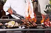 Poolside barbecue at Banyan Tree Club & Spa Resort in Jung District, central Seoul [BANYAN TREE CLUB & SPA RESORT]