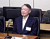 Former President Yoon Suk Yeol sits inside a courtroom at the Seoul Central District Court in southern Seoul on Jan. 16. [YONHAP]