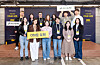 Representatives of startups selected for the Asan Sanghoe program pose for a photo on April 17. [ASAN NANUM FOUNDATION]