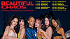 A poster for girl group Katseye's upcoming North American tour, ″The Beautiful Chaos″ [HYBE]