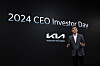 Kia CEO Song Ho-sung talks at an Investor Day on Friday. [KIA]
