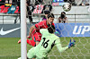 Lee Tae-seok scores the only goal of the match with a header during a men’s national team friendly between Korea and Ghana at Seoul World Cup Stadium in Mapo District, western Seoul, on Nov. 18. [YONHAP]