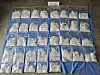Packets of methamphetamine seized by police from a smuggling ring accused of bringing the drug into Korea in large quantities. [PYEONGTAEK POLICE PRECINCT]