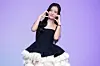 Blackpink’s Jisoo poses for a photo during a press conference for the Netflix original series “Boyfriend on Demand” at the JW Marriott Dongdaemun Square Seoul in central Seoul on Feb. 26. [DANIELA GONZALEZ PEREZ]