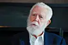 U.S. artist James Turrell speaks to the press at the Pace Gallery in Yongsan District, central Seoul, on June 11. [YONHAP]