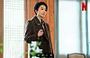 Actor Kim Hee-ae plays Deputy Prime Minister for Economic Affairs Jeong Su-jin in the Netflix drama ″The Whirdwind.″ [NETFLIX]