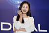 Actor Kim Tae-hee poses during the launch event for Bodyfriend’s medical device for herniated discs at the company’s headquarters in the Dogok-dong neighborhood of Gangnam District, southern Seoul, on April 19, 2023. [YONHAP]