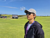 Actor Song Joong-ki visits the Royal Portrush Golf Club in Northern Ireland on July 16 as an official ambassador for The Open Championship’s organizer, The R&A. [SUNG HO-JUN]