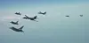 South Korean Air Force and the United States Forces in Korea conduct a joint drill on April 15. [NEWS1]