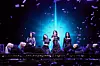Girl group aespa performs at the Mawazine Festival in Morocco on June 24. [SM ENTERTAINMENT]