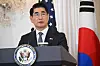 South Korean Defense Minister Kim Yong-hyun speaks as he participates in the US-Republic of Korea Foreign and Defense Ministerial meeting at the State Department in Washington, DC, on Thursday. [AFP/YONHAP]